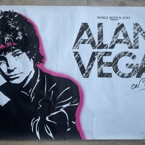 VEGA ALAN (Suicide) – French Tour Poster (1983)