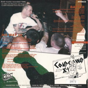 CONDEMNED 84 – No Way In / Battle