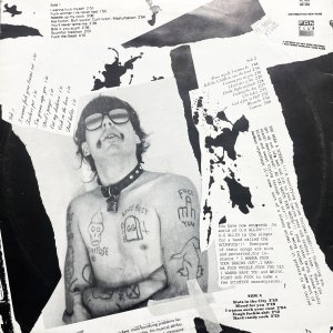 GG ALLIN : Dirty Love Songs 2xLP