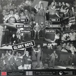 GLORY BOYS : Glory Nights E.P (Maxi) Red Vinyl