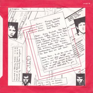 MENACE – Last Years Youth / Carry No Banners