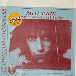 SMITH PATTI : Teenage Perversity & Ships In The Night LP