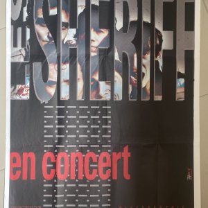 SHERIFF (Les) – Promo Poster (1990)