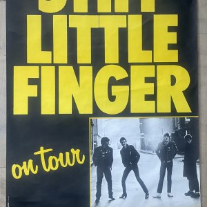 STIFF LITTLE FINGERS – Poster French Tour (1981)