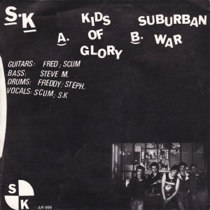 SUB KIDS : Kids Of Glory / Suburban War