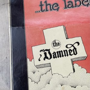 The DAMNED / RICHARD HELL / TYLA GANG / ROOGALATOR / NICK LOWE – Stiff Records PROMO Poster (1976)
