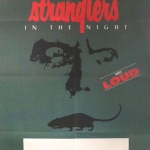 STRANGLERS (The) – “In The Night” French PROMO Poster (1992)