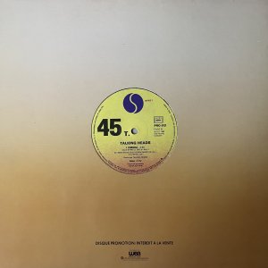 TALKING HEADS : Building On Fire / I Zimbra (Maxi)