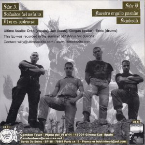 ULTIMO ASALTO : Soldados Del Asfalto EP
