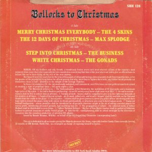 V/A Bollocks To Christmas EP : Bollocks To Christmas EP