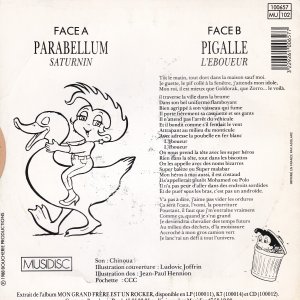 V/A Split EP Parabellum / Pigalle : Saturnin / L’?boueur