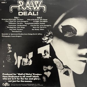 V/A Raw Deal! : Raw Deal! LP