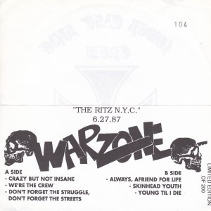 WARZONE : Lower East Side Crew EP