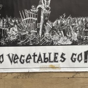 WASHINGTON DEAD CATS – Promo Poster For Swiss Concert (1989)