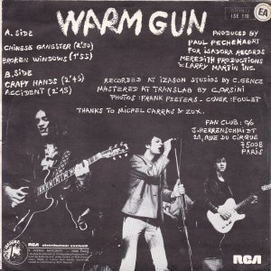 WARM GUN : Chinese Gangster EP