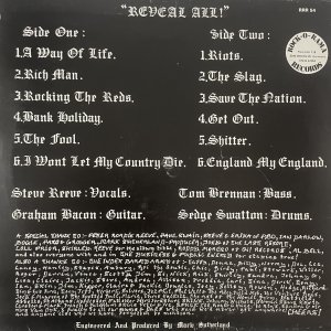 INDECENT EXPOSURE – Reveal All ! LP