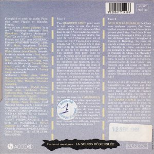 LA SOURIS DEGLINGUEE – Quartier Libre EP