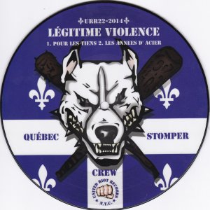 V/A Split EP OFFENSIVE WEAPON / LEGITIME VIOLENCE