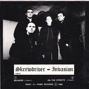 SKREWDRIVER – Invasion / On The Streets