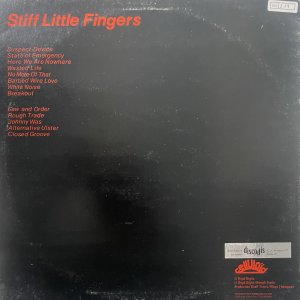 STIFF LITTLE FINGERS : Inflammable Material LP