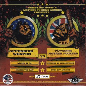 V/A Split – T.M.F. / OFFENSIVE WEAPON