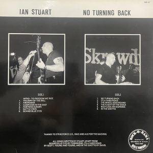 STUART IAN (Skrewdriver) – No Turning Back LP