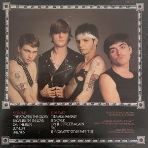 COCKNEY REJECTS – The Power & The Glory LP