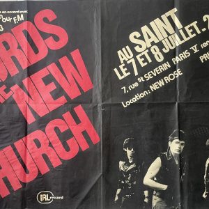 LORDS OF THE NEW CHURCH – Poster – 1982