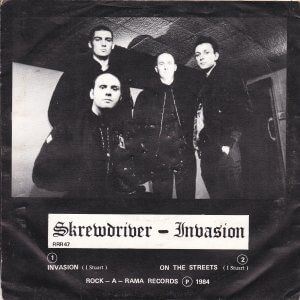 SKREWDRIVER – Invasion / On The Streets