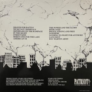 STARS AND STRIPES – Shaved For Battle LP