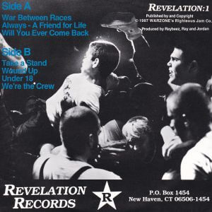 WARZONE – Lower East Side Crew E.P. (Blue Logo Sleeve)