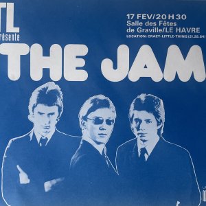 JAM (The) – French A4 Gig Flyer (1978)