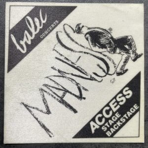 MADNESS – French Backstage Pass (1980)