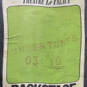 UNDERTONES (The) – French Backstage Pass (1980)