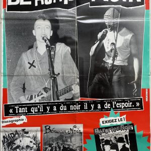 BERURIER NOIR – Promo Poster (1985)