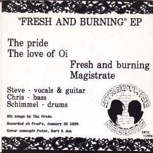 PRIDE (The) – Fresh and burning EP