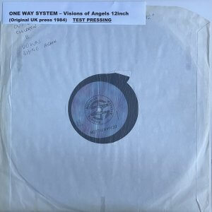 ONE WAY SYSTEM – Visions Of Angels MAXI (Test Pressing)