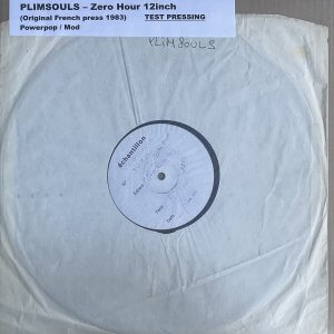 PLIMSOULS – Zero hour LP (Test Pressing)