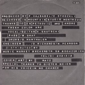 FRESH COLOR – No Chance / The Source