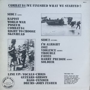 COMBAT 84 – Send In The Marines ! LP
