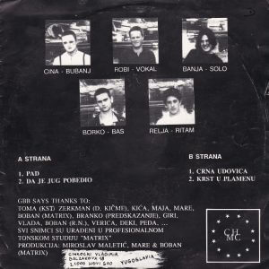GENERACIJA BEZ BUDUCNOSTI – Ima Da Me Slusas! EP