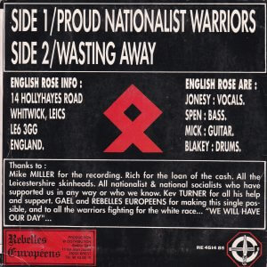 ENGLISH ROSE – Proud Nationalist Warriors / Wasting Away