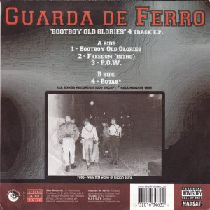 GUARDA DE FERRO – Bootboy Old Glories EP