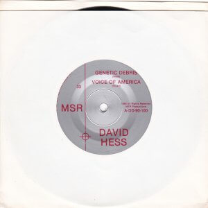 HESS DAVID – Genetic Debris EP