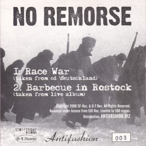 NO REMORSE – Race War / Barbecue In Rostock