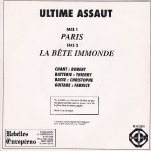 ULTIME ASSAUT – Paris / La Bête Immonde