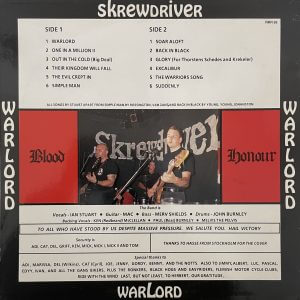 SKREWDRIVER – Warlord LP