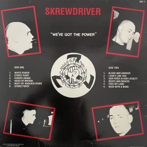 SKREWDRIVER – We’ve Got The Power LP