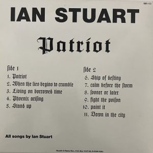 STUART Ian – Patriot LP