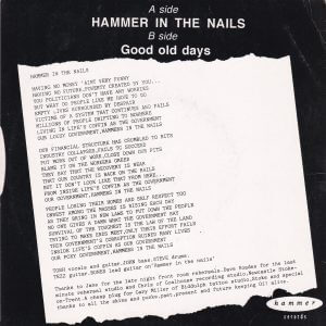 SECTION 5 – Hammer In The Nails / Good Old Days
